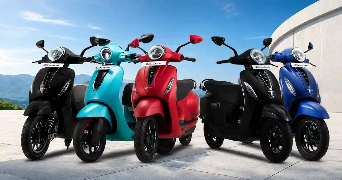 2026 Bajaj Chetak Launched: दाम घटे, स्पीड बढ़ी, अब गूगल मैप्स जैसे धांसू फीचर्स के साथ मार्केट में धमाका 2026 Bajaj Chetak Launched: दाम घटे, स्पीड बढ़ी, अब गूगल मैप्स जैसे धांसू फीचर्स के साथ मार्केट में धमाका