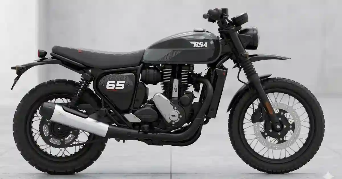 भारत में लॉन्च हुई BSA Scrambler 650 बाइक 3 कलर ऑप्शन और 652cc इंजन के साथ