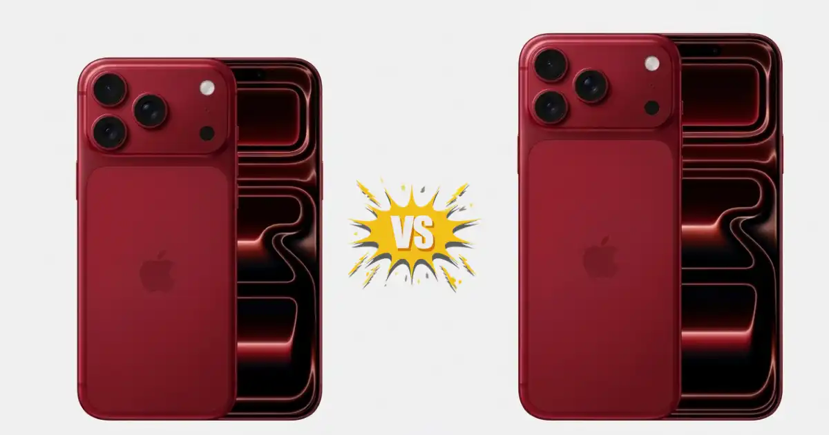iPhone 18 Pro vs iPhone 18 Pro Max Comparison 2026 Specs Price India iPhone 18 Pro vs iPhone 18 Pro Max Comparison: स्क्रीन, बैटरी, कैमरा और भारत में संभावित कीमत की पूरी जानकारी