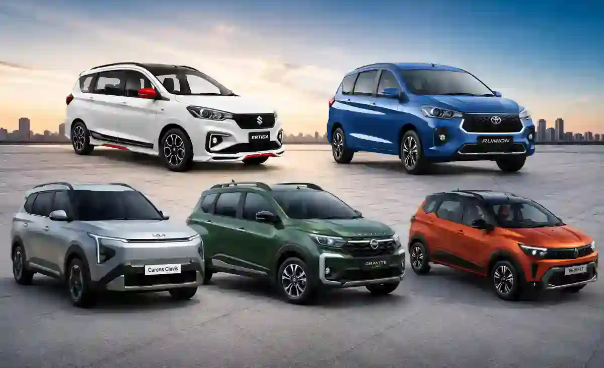 Best 7 Seater Family Cars Under 15 Lakhs 2026: Ertiga से लेकर Carens Clavis तक ये हैं सबसे शानदार विकल्प Best 7 Seater Family Cars Under 15 Lakhs 2026: Ertiga से लेकर Carens Clavis तक ये हैं सबसे शानदार विकल्प
