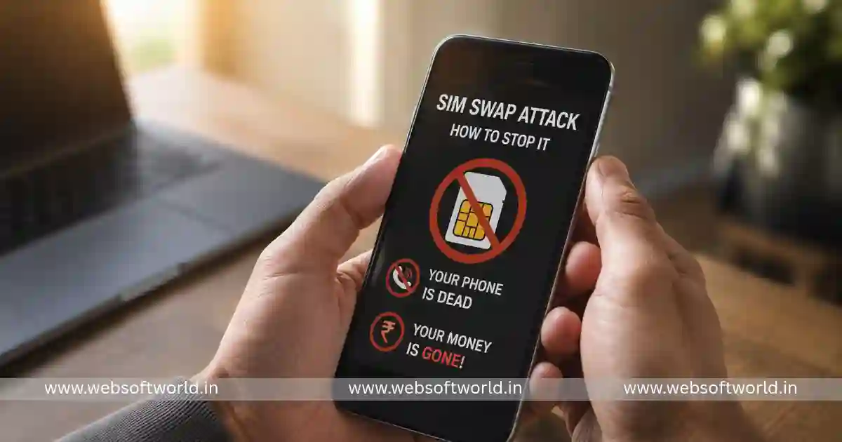 SIM Swapping Fraud 2026: एक गलती और मिनटों में खाली हो सकता है आपका बैंक अकाउंट, जानिए बचने का तरीका 1 SIM Swapping Fraud 2026: एक गलती और मिनटों में खाली हो सकता है आपका बैंक अकाउंट, जानिए बचने का तरीका