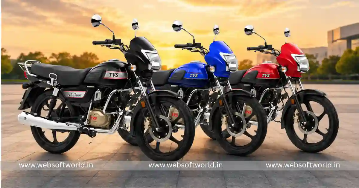TVS Radeon 2026: Splendor को टक्कर देने वाली बाइक, कीमत और फीचर्स जानकर हो जाएंगे हैरान 1 TVS Radeon 2026: Splendor को टक्कर देने वाली बाइक, कीमत और फीचर्स जानकर हो जाएंगे हैरान